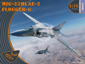 MiG-23MLAE-2 Flogger-G Clear Prop CP72031 skala 1/72
