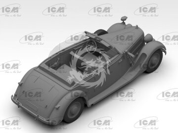 NA ZAMÓWIENIE - Typ 320 (W142) Cabriolet Soft Top, WWII German staff car ICM 35542 skala 1/35