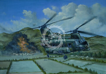 PRZEDSPRZEDAŻ - ACH-47A Armored Chinook - Trumpeter 05113 skala 1/35