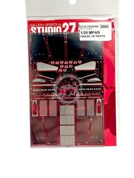 Blacha fototrawiona - dodatek dla modelu MP4/6 Fujimi skala 1/20 - Studio 27 - FP20160