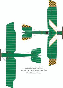 Curtiss Jenny JN-4 Airplane - Atlantis 534 skala 1/48