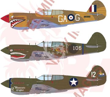 PRZEDSPRZEDAZ - P-40E Warhawk - Eduard 84207 skala 1/48