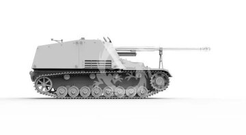 Sd.Kfz. 164 Nashorn Early/Command w/4 figures - Border Model BT-024 skala 1/35