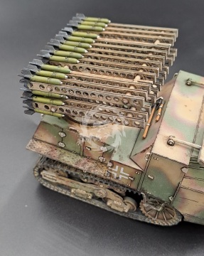  8 cm Raketenwerfer auf Fahrgestell S 303 (f) - KM Model  KM-35005 skala 1/35