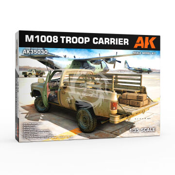 PRZEDSPRZEDZ -  M1008 TROOP CARRIER - AK Interactive AK35030 skala 1/35
