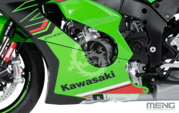 Kawasaki Ninja ZX-10R KRT Edition - MENG-Model MT-007t skala 1/9