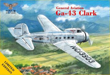  NA ZAMÓWIENIE - GA-43 Clark airliner (Western Air Express) - Sova-M SVM 72030 skala 1:72