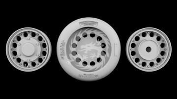 MDR72168 Metallic Details - Koła Hustler B-58 w skali 1/72