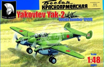 Yakovlev Yak-2 Jak-2, MARS MODELS 48001, skala 1/48