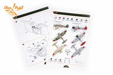 A5M2b Claude early version Clear Prop! EXPERT KIT CP72008 skala 1/72