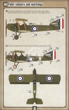 Model plastikowy Armstrong-Whitworth F.K.8 Late Version Premium Edition Copper State Models CSM 1031 skala 1/48