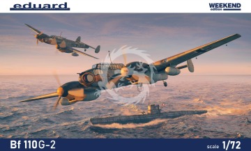 Bf 110G-2 Weekend edition Eduard 7468 skala 1/72