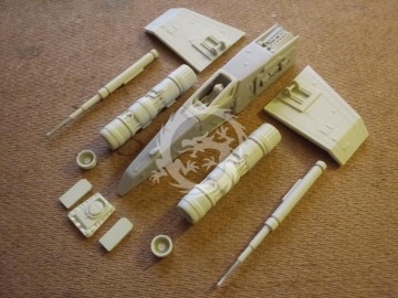 E-wing Heavy Fighter E-7 skala 1/72 Star Wars