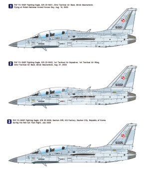 FA-50GF Polskie malowanie - Wolfpack WP14823 skala 1/48