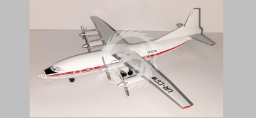 Аntonov An-12 Meridian Air new livery (UR-CGW) Aircraft skala 1/200
