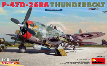 P-47D-26RA Thunderbolt Advanced Kit - MiniArt 48003 skala 1/48