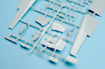 SAAB 91 Safir B/C/D Swedish Air Force primary trainer & liasion aircraft - Tarangus TA4804 skala 1/48