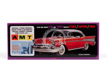 1957 Chevy Bel Air “Pepper Shaker” Silent Box AMT - AMT1360 skala 1/25