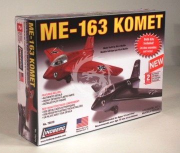 ME 163 Komet  - Lindberg 70519 skala 1/72