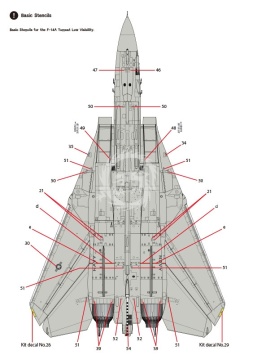 F-14A Tomcat Part.4 - VF-41 'Black Aces' - Sukhoi Killers for Academy - Wolfpack WD72013 skala 1/72