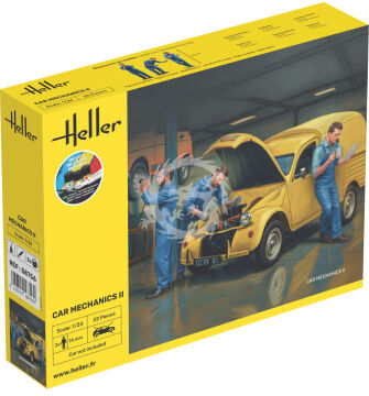 PRZEDSPRZEDAZ - Car Mechanics II - Heller 58756 skala 1/24