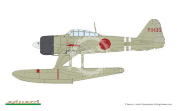 A6M2-N Rufe - Eduard 84208 skala 1/48