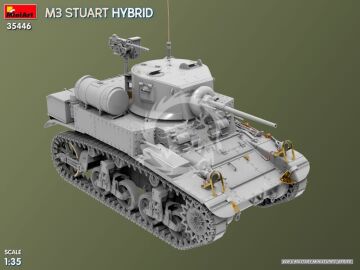  M3 Stuart Hybrid - MiniArt 35446 skala 1/35
