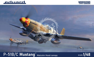 NA ZAMÓWIENIE - P-51B MALCOLM HOOD - Eduard Plastic Kits 84214 skala 1/48