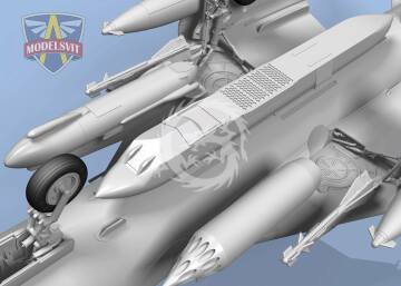 Model plastikowy Su-17M3R Reconnaissance fighter-bomber, ModelSvit, MSVIT 72048, skala 1/72