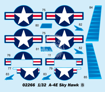 Model plastikowy Douglas A-4E Skyhawk Trumpeter 02266 1/32