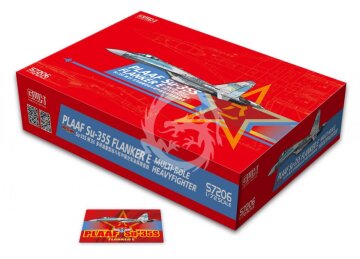 PLAAF Su-35S Flanker E  Lion Roar GWH S7206 skala 1/72