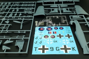 Hawker Typhoon Mk. Ib Car Doors, Desert and Luftwaffe trials Brengun BRP72039 skala 1/72