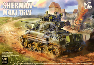 Sherman M4A1 76W - Border Model BT-046 skala 1/35