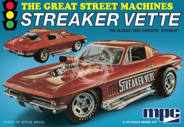 The Great Street Machines Streaker Vette The Classic 1967 Corvette Stingray MPC - MPC973 skala 1/25