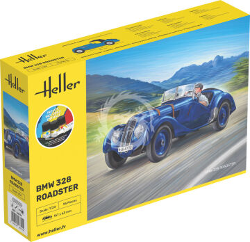 BMW 328 Street Version - Heller 56701 skala 1/24
