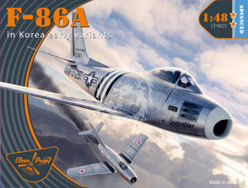 North American F-86A Sabre in Korea early variants - Clear Prop! CP4825 skala 1/48