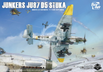 Junkers Ju 87 D5 Stuka - Border Model BF-012 skala 1/35