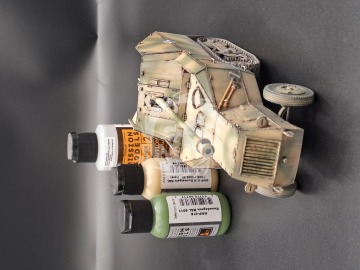 Panzerjager-Fahrzeuge mit 7,5 cm PaK 40 S 307(f) VERSION A - KM Model KM-35004VA Wydruk 3D skala 1/35 