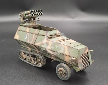 Somua Nebelwefer 42 - KM Model KM-35007 Wydruk 3D skala 1/35 