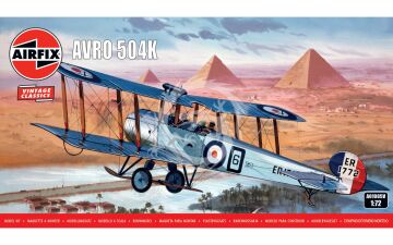 PRZEDSPRZEDAZ -  Avro 504K -  Airfix A01085V skala 1/72 