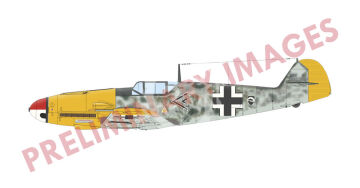 Bf 109F-2 - Eduard Plastic Kits 84212 skala 1/48 