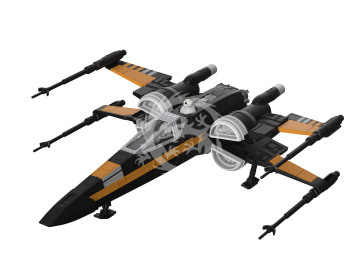 X-Wing Poes Boosted Revell 06777 skala 1/78 Star Wars