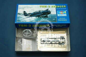 Model plastikowy TBM-3 Avenger Trumpeter 02234 1/32