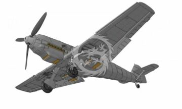 MESSERSCHMITT Bf 109 E-4 WINGSY KITS D5-10 skala 1/48