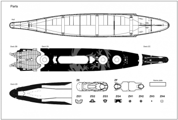 Model plastikowy Yamato Glow2B Modellbau PREMIUM 5058052000 skala 1/200