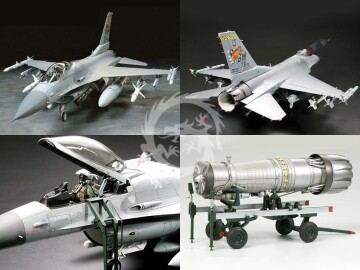 F-16CJ (Block 50) Fighting Falcon Tamiya 60315 skala 1/32