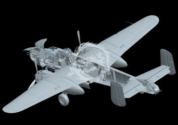 B-25J Mitchell Strafing Babes HK Models 01E036 skala 1/32