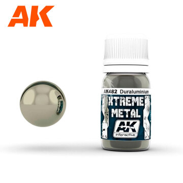 XTREME METAL - DURALUMINIUM 30ML  AK482 AK-482 AK Interactive