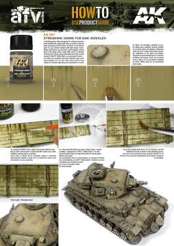 STREAKING GRIME FOR DAK VEHICLES AK Interactive AK-067 AK067  poj 35ml