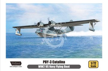 PBY-3 Catalina WW2 US Navy Flying Boat Wolfpack WP17213 skala 1/72
